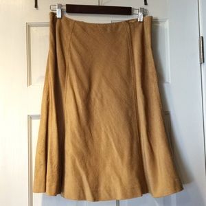 Banana Republic velvet corduroy skirt
